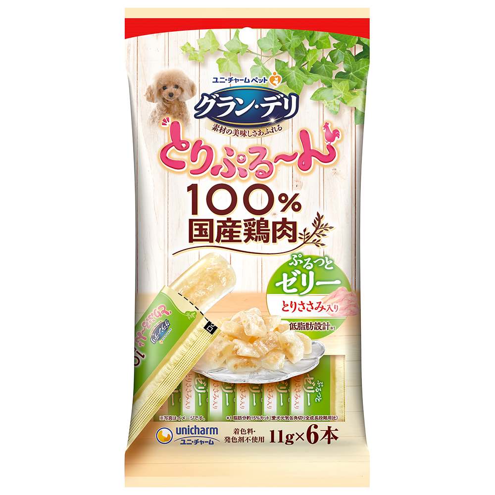 【3月31日終売予定】グラン･デリ とりぷるーん　ゼリー　とりささみ 11g×6本