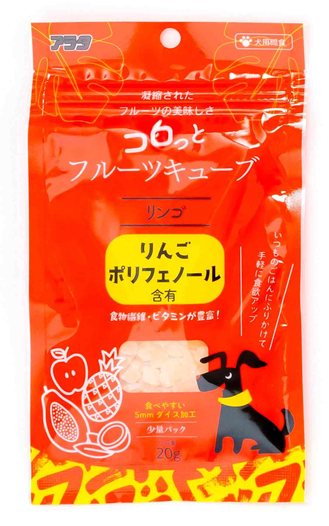 アラタ コロッとフルーツキューブ りんご 20g