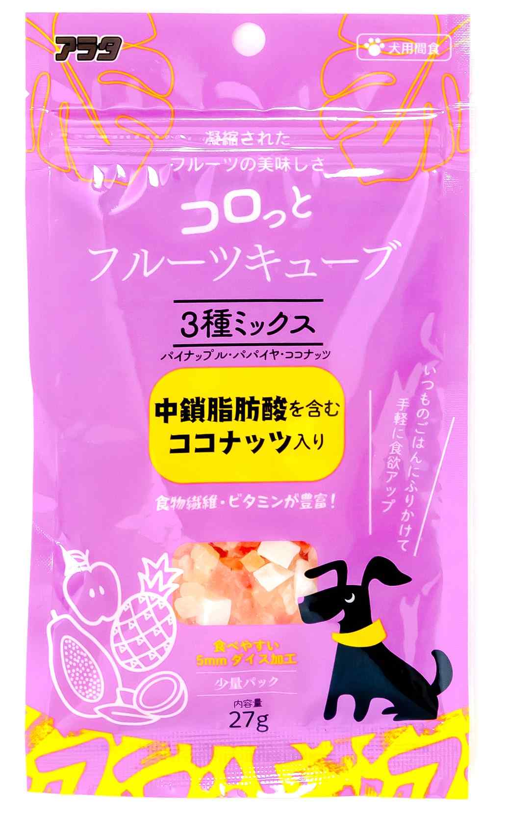 アラタ コロッとフルーツキューブ 3種ミックス 27g