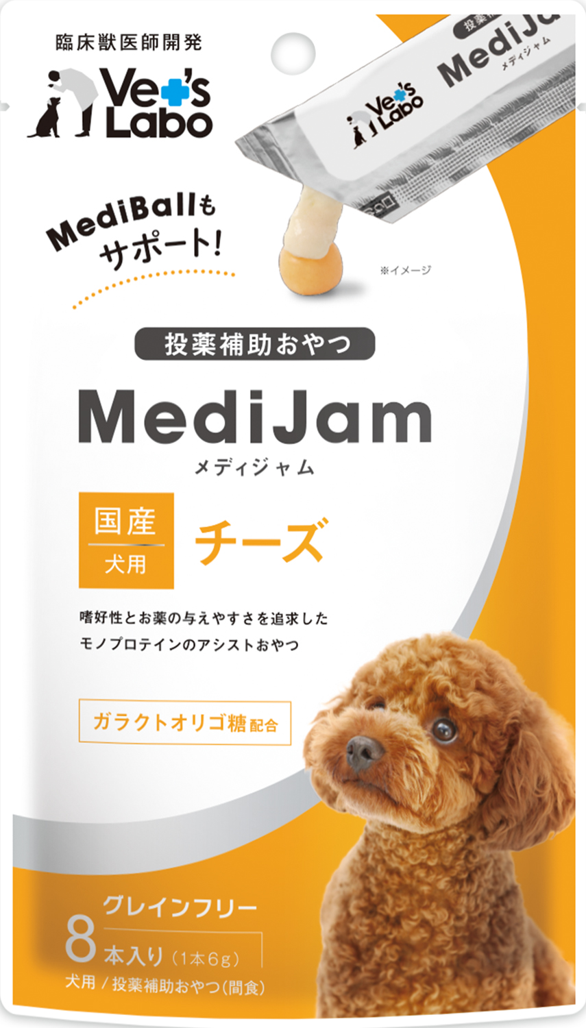 メディジャム　犬用　チーズ６ｇ×８本