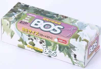 驚異の防臭袋BOS 箱型SSサイズ200枚入