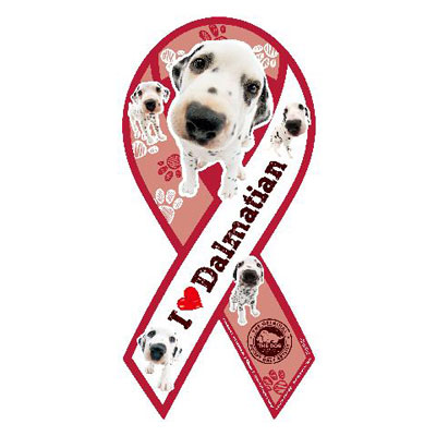 THE DOG リボンマグネット ダルメシアン