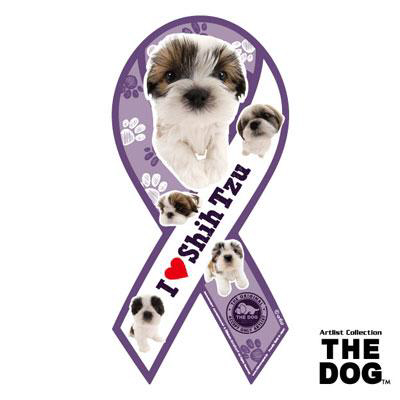 THE DOG リボンマグネット シー・ズー
