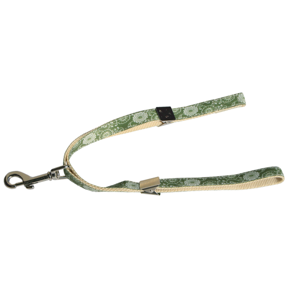 ちょっと太めのトリミング用リード アジャスタブル 和柄 唐草