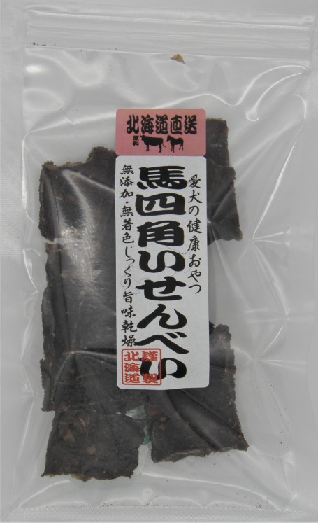 馬四角いせんべい50g