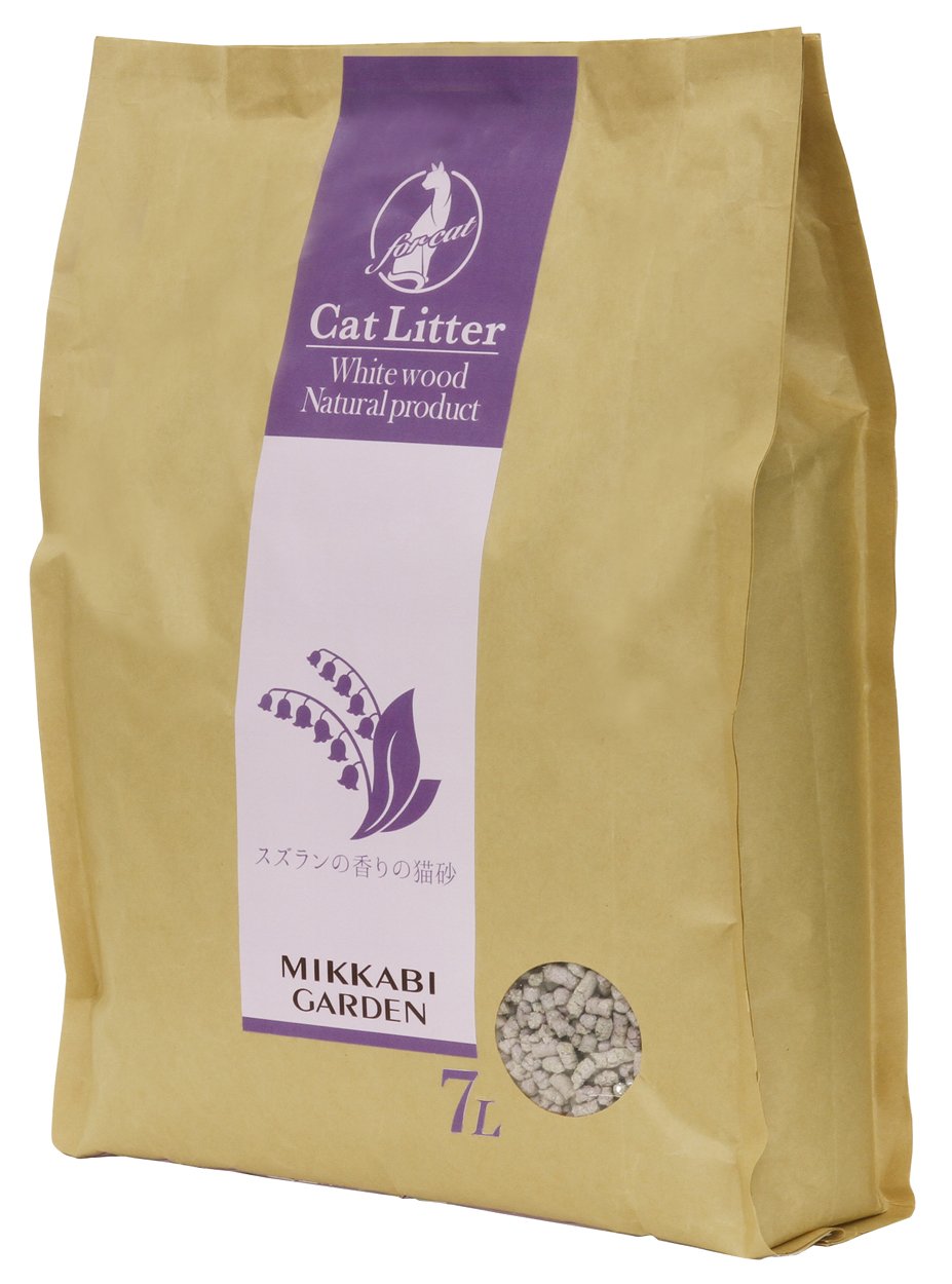 スズランの香りの猫砂7L