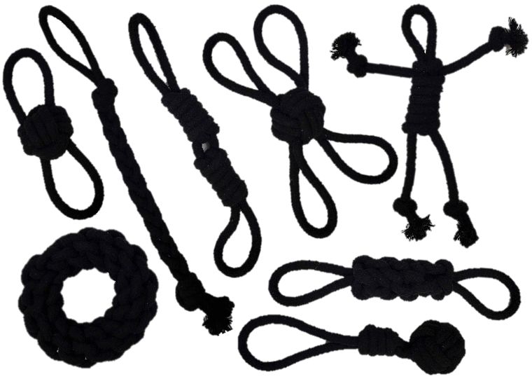 ブラックロープアソートF　I-9049