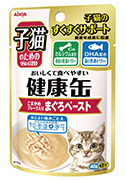 健康缶 パウチ 子猫のためのこ まかめフレーク入り まぐろペースト 40g
