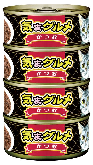 気まグルメ4P かつお 155g×4P