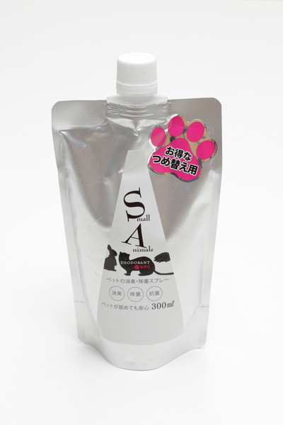 ペットの消臭・除菌スプレー 小動物専用 詰め替え用 300ml