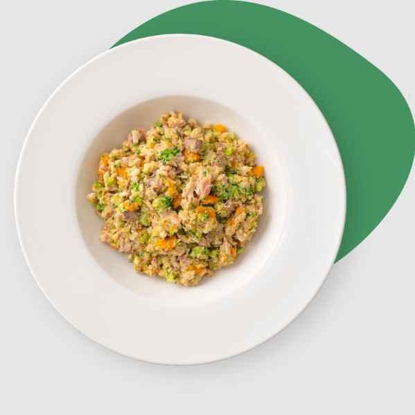 【店舗名必須】MY-DOG DELI #2 鶏手羽元とブロッコリーのツヤツヤごはん 100g