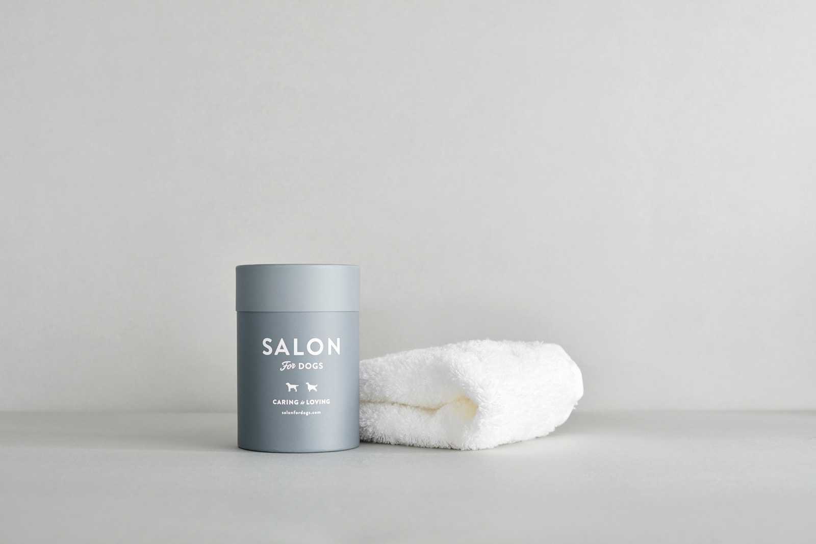 サロンフォードッグス優しいタオル ホワイト