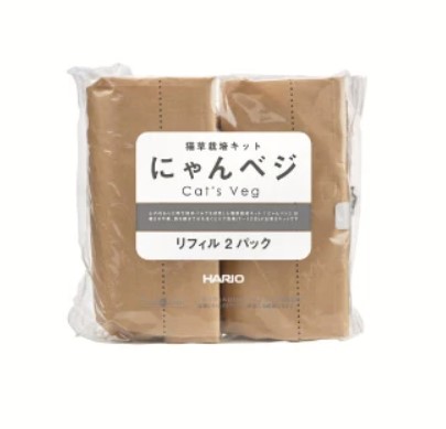 猫草栽培キットにゃんべジリフィル2パック