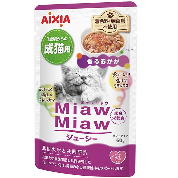 MiawMiaw ジューシー 香るおかか 60g
