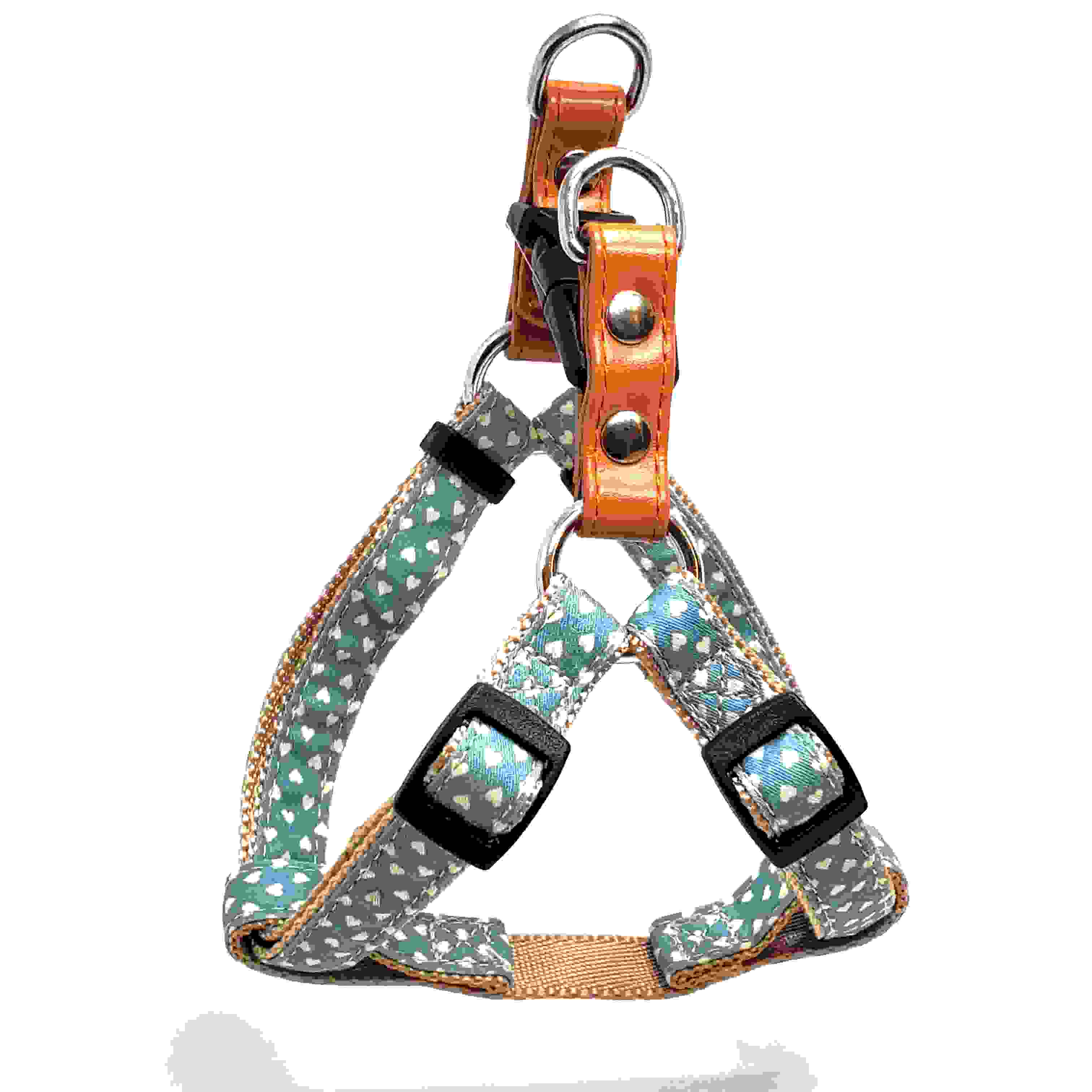 LEADOG プチハートカンタンハーネス S　グリーン