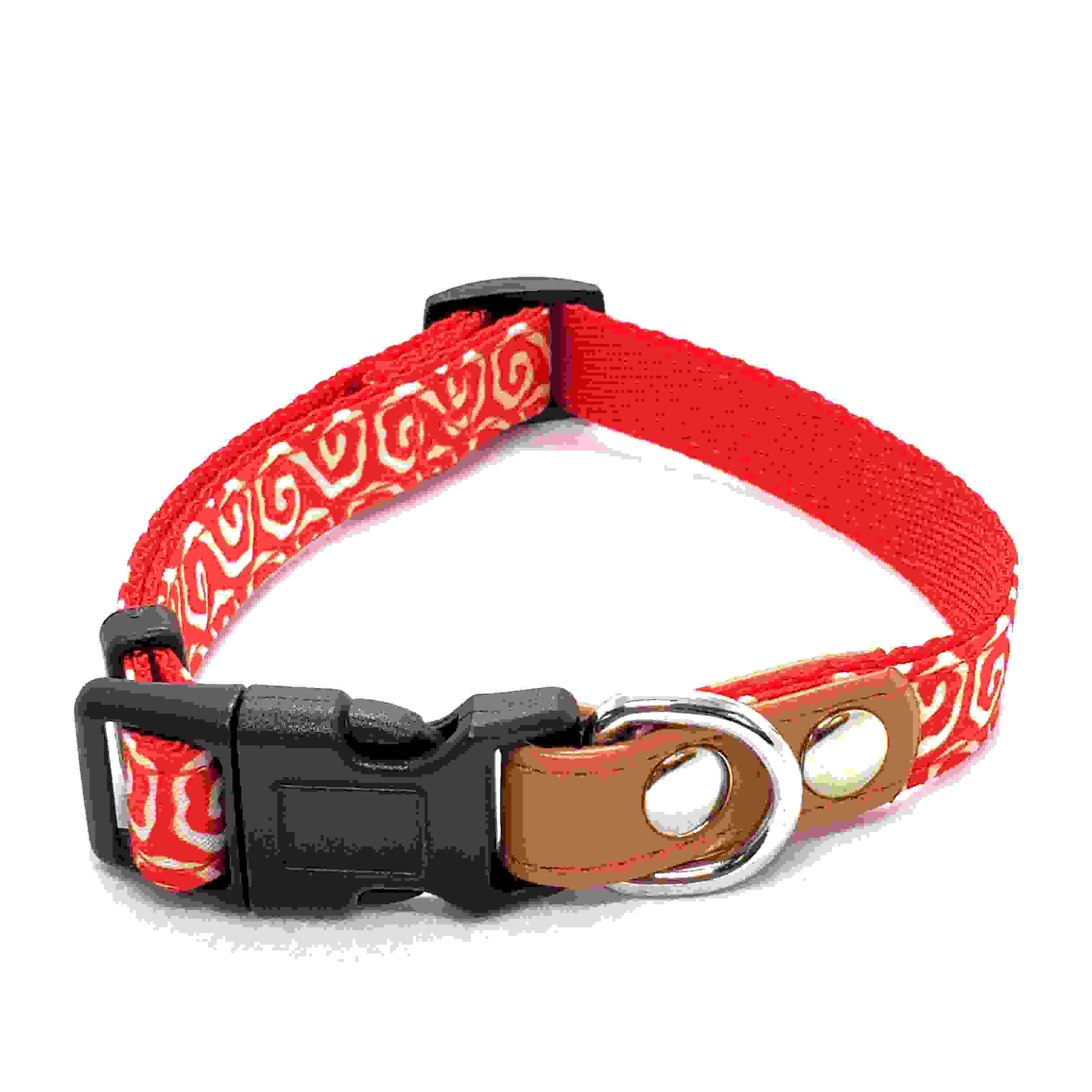 LEADOG 唐草ワンタッチカラー　M　レッド