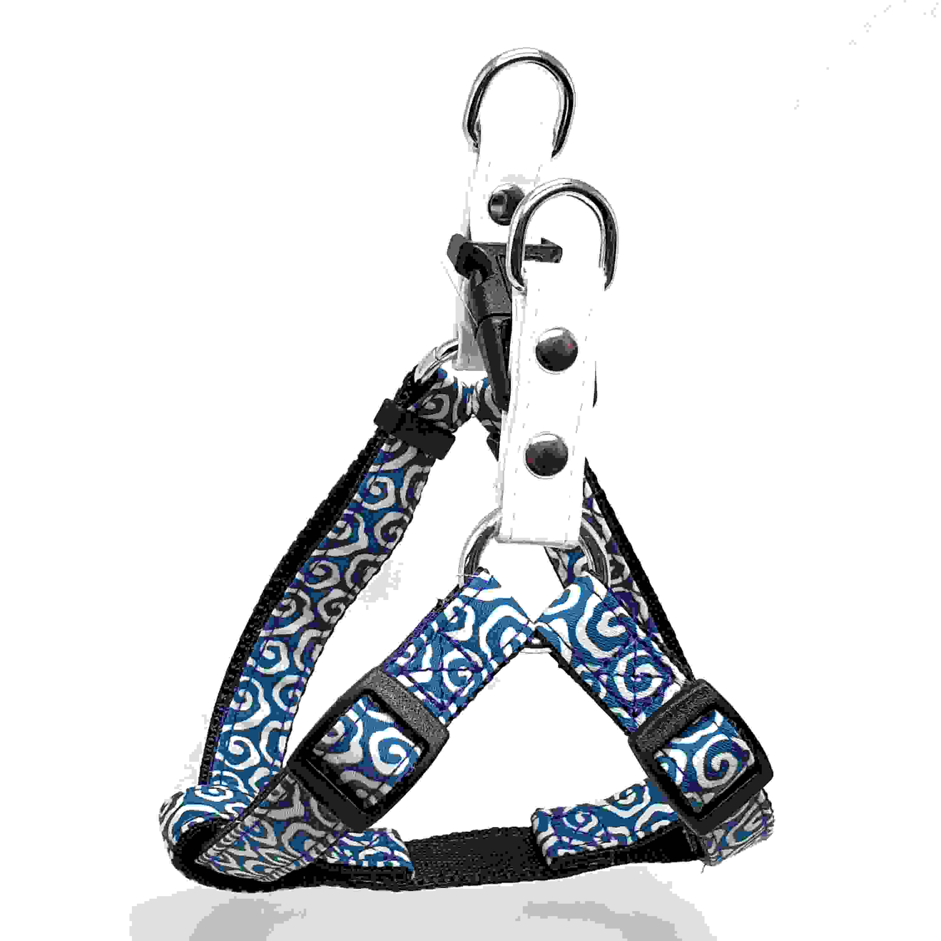 LEADOG 唐草カンタンハーネス　S　ブルー