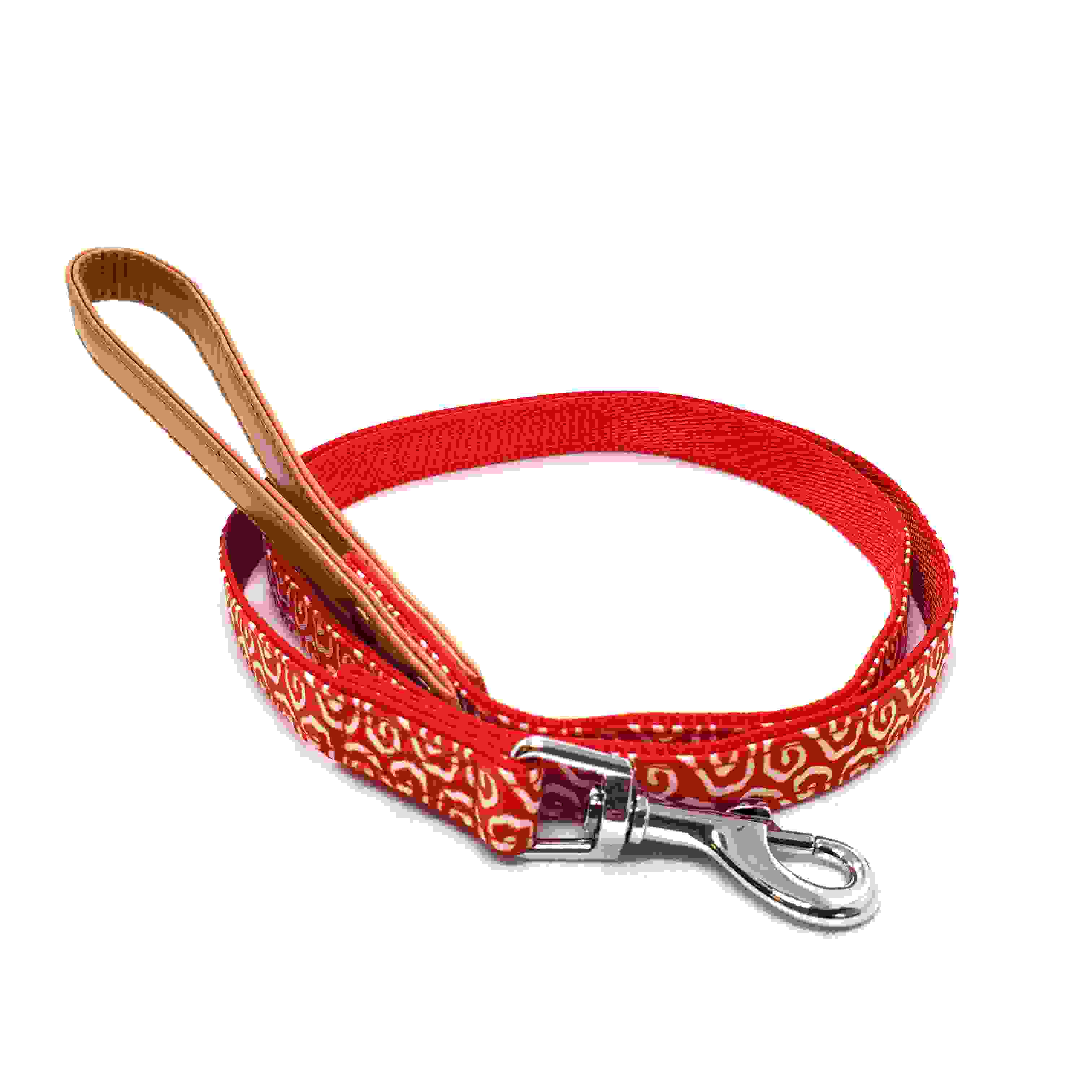LEADOG 唐草リード SS　レッド