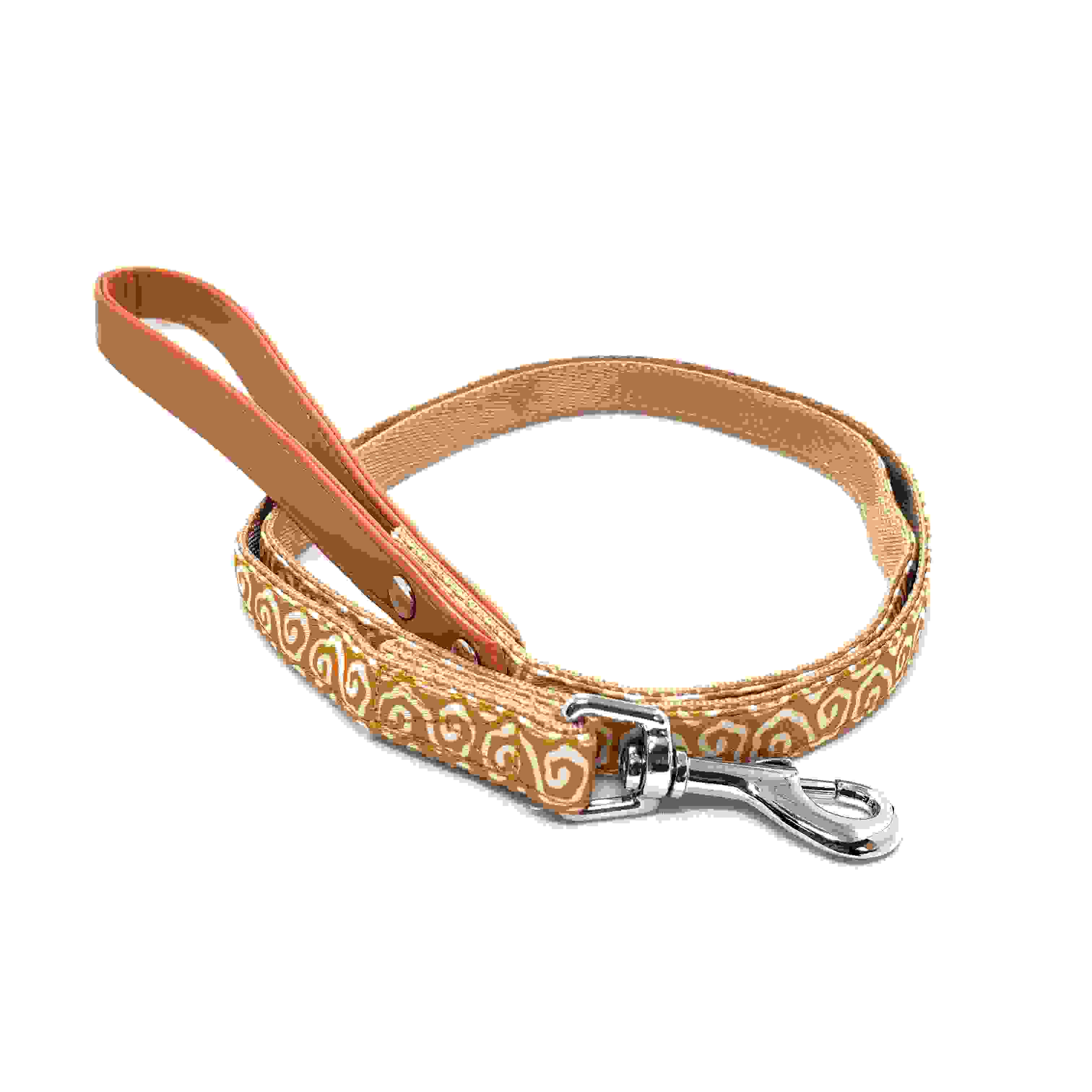 LEADOG 唐草リード　M　イエロー