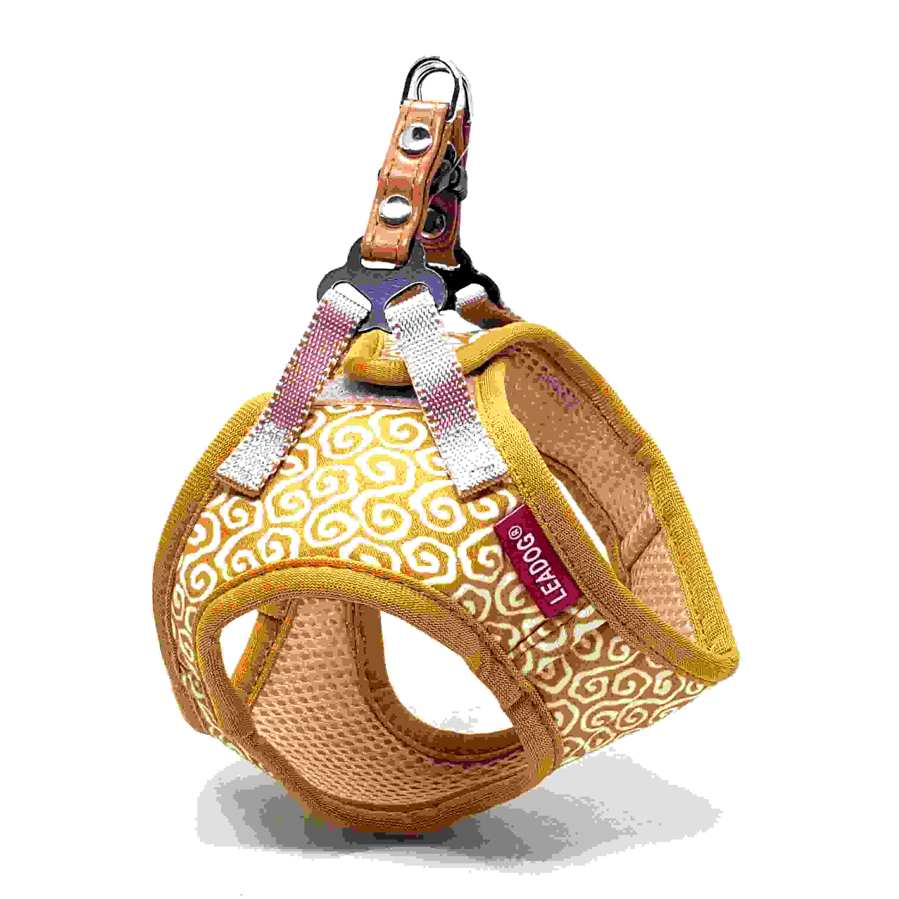 LEADOG 唐草ソフトハーネス　SM　イエロー