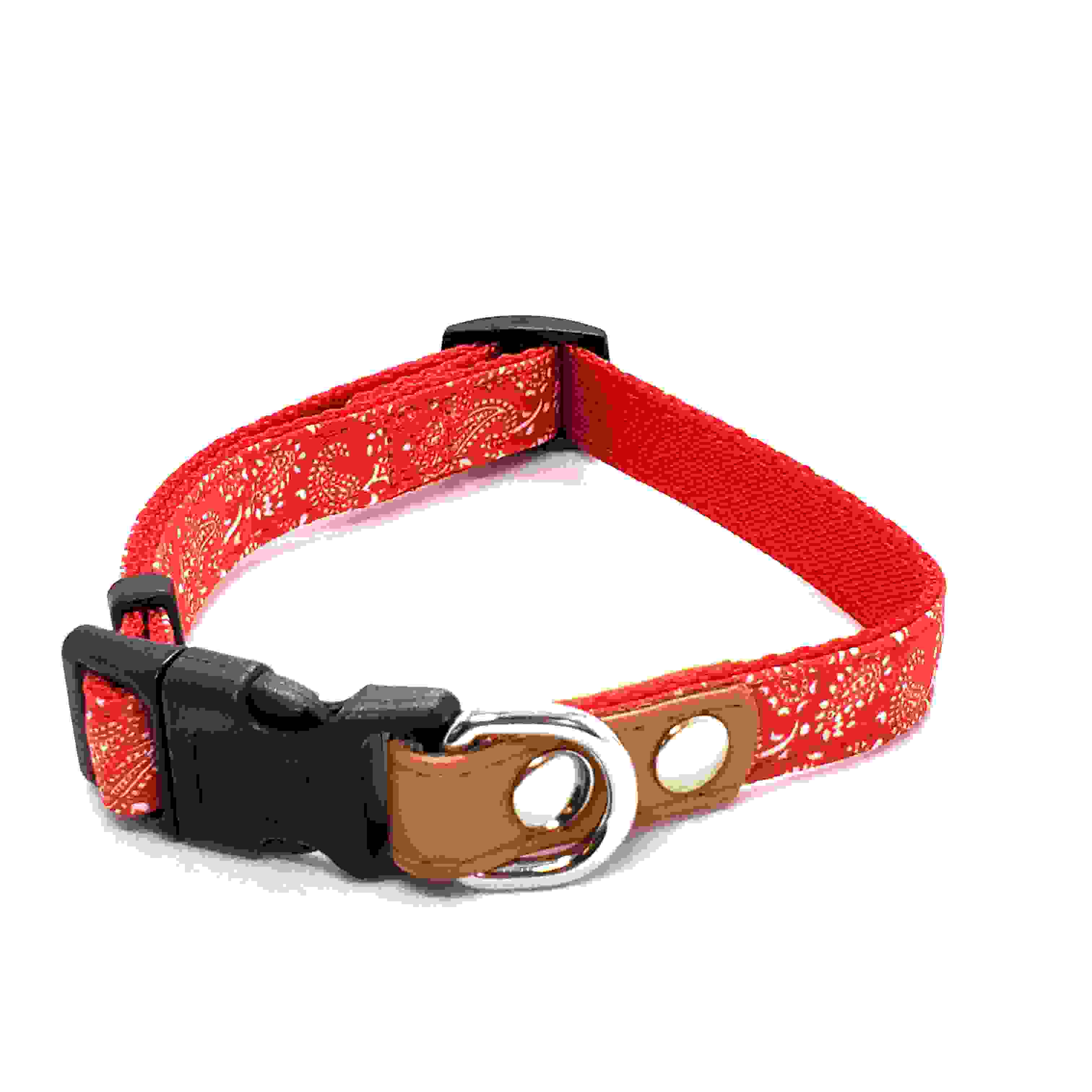 LEADOG ペイズリーワンタッチカラー SS　レッド