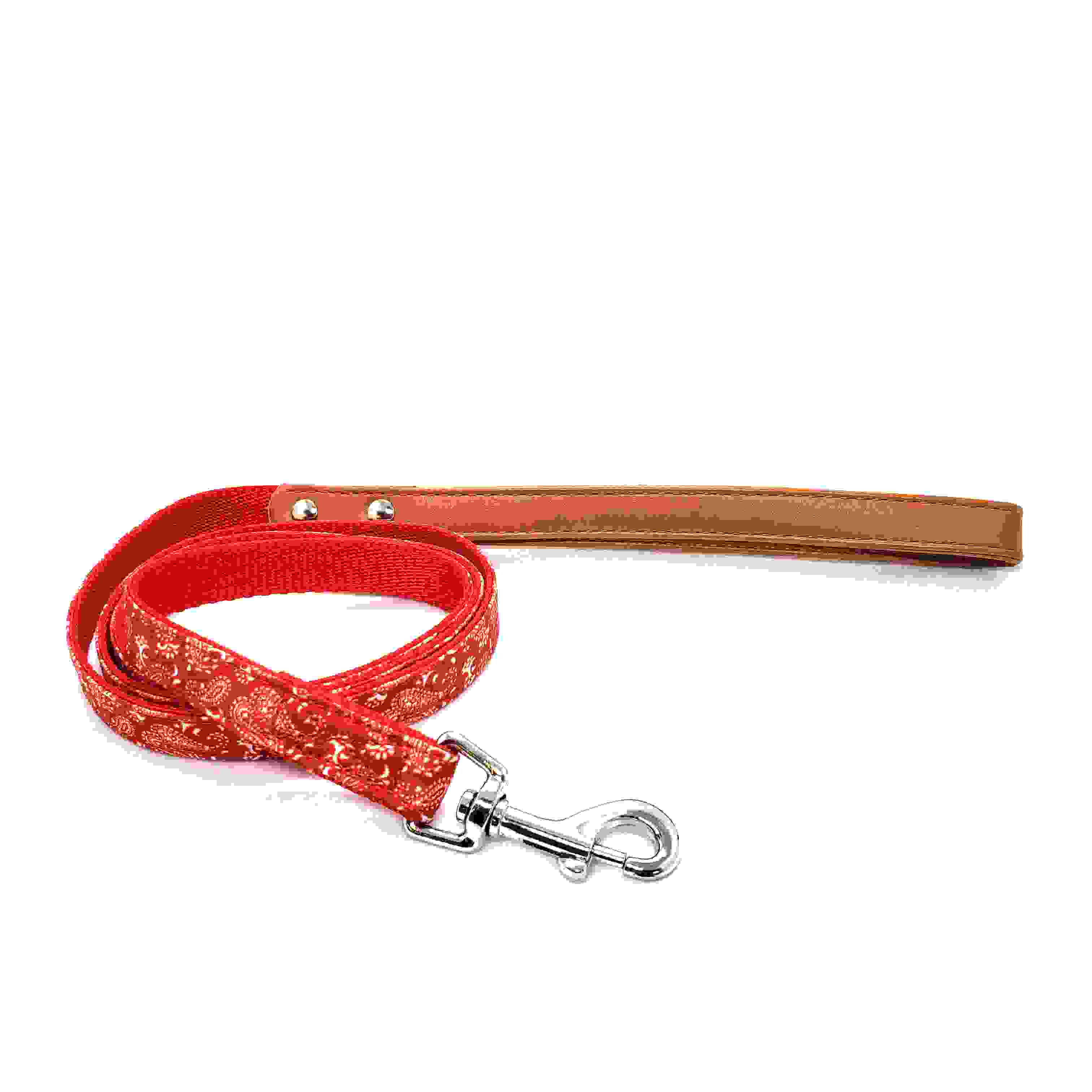 LEADOG ペイズリーリード SS　レッド