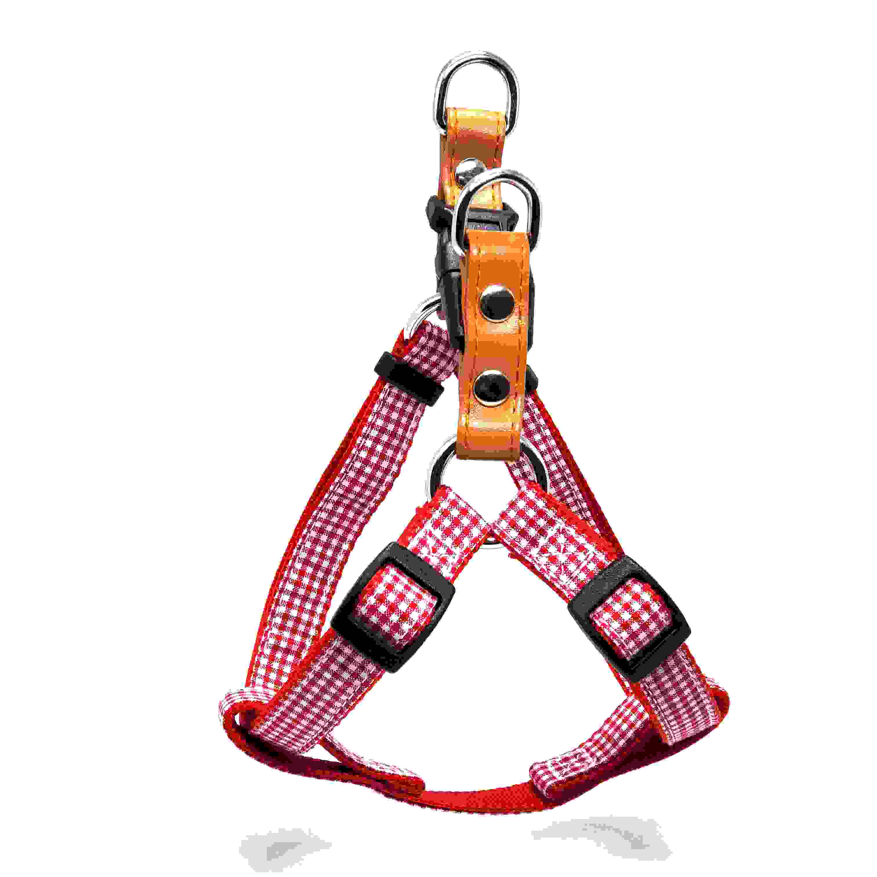 LEADOG プチギンガムカンタンハーネス SS　レッド