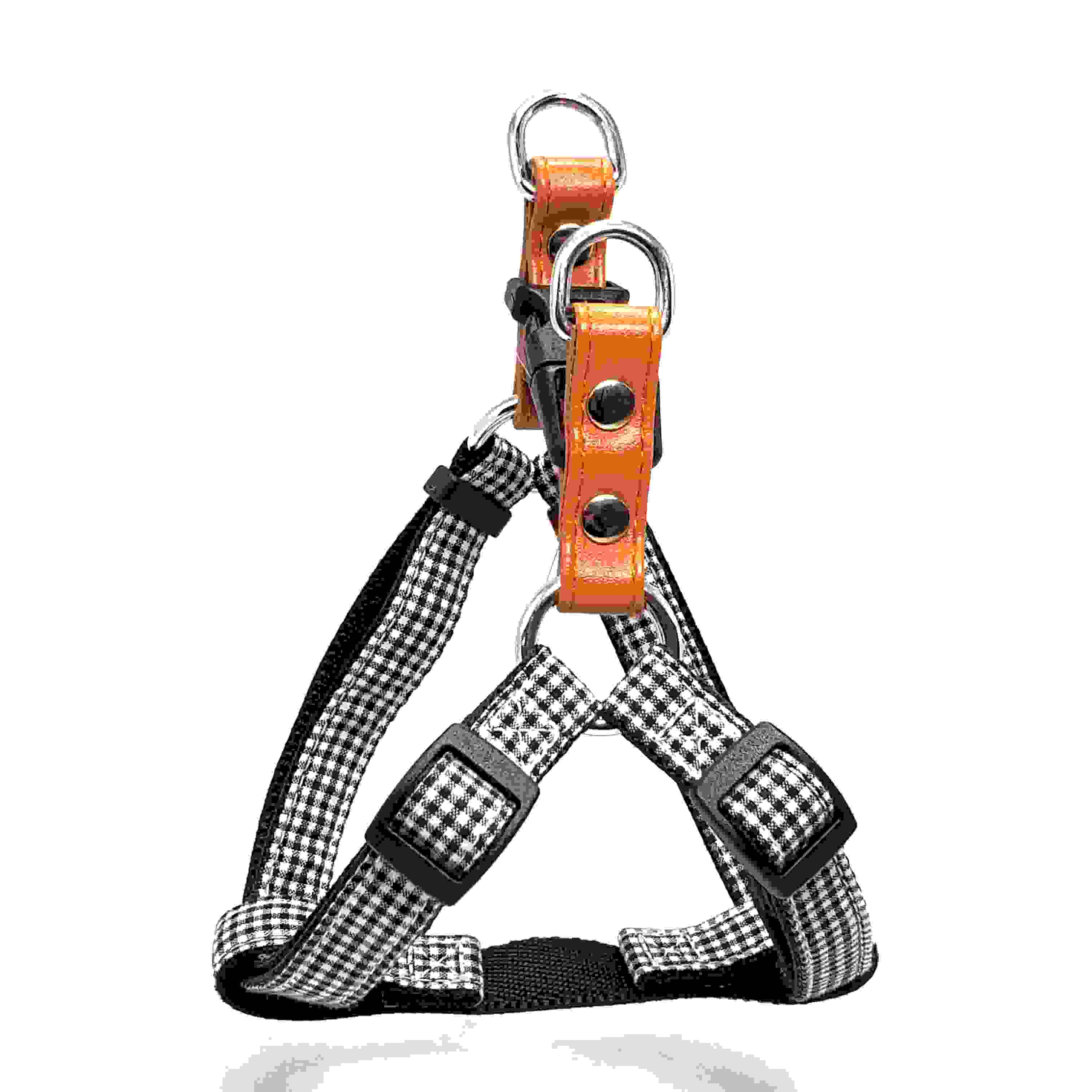 LEADOG プチギンガムカンタンハーネス S　ブラック