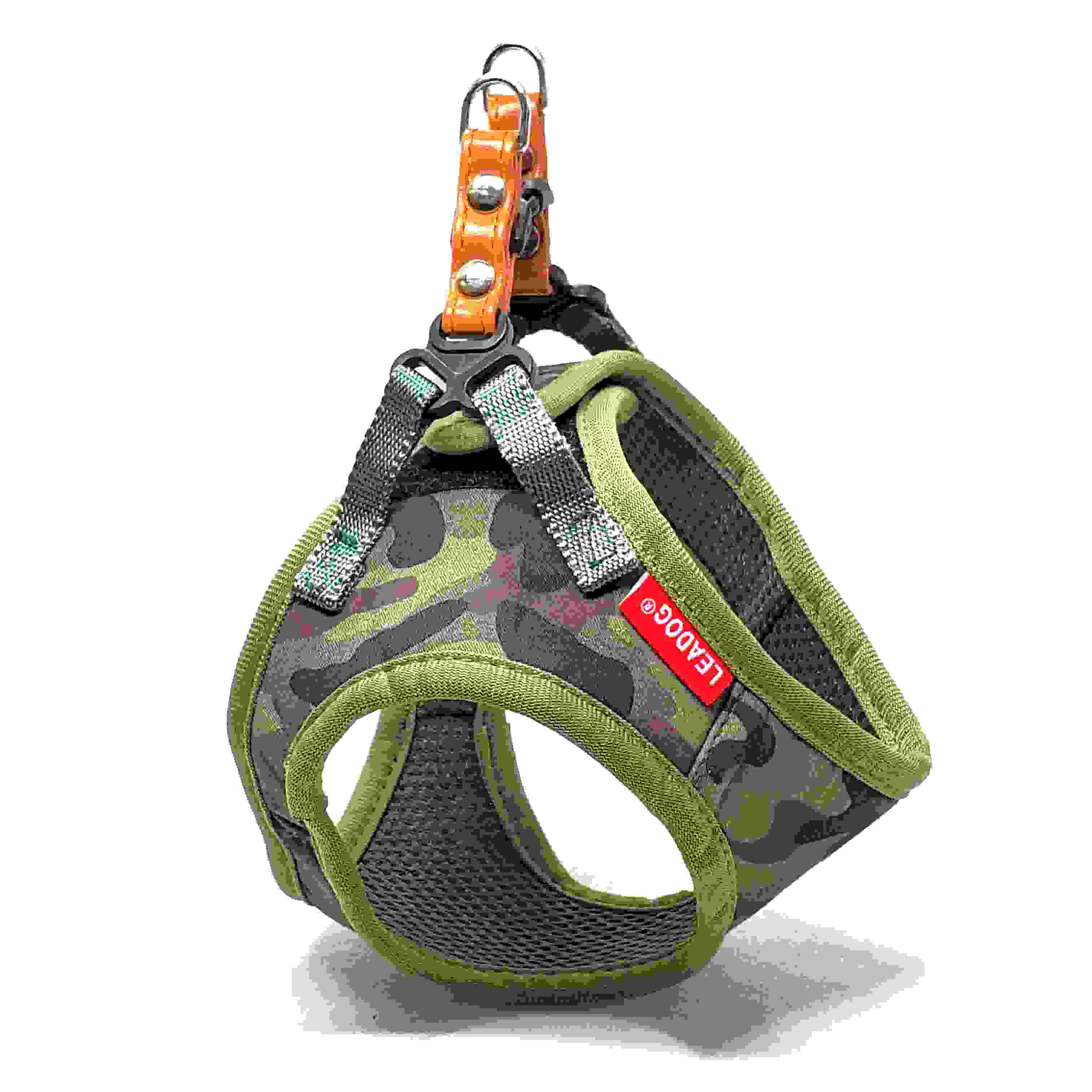 LEADOG 迷彩ソフトハーネス S　カーキ