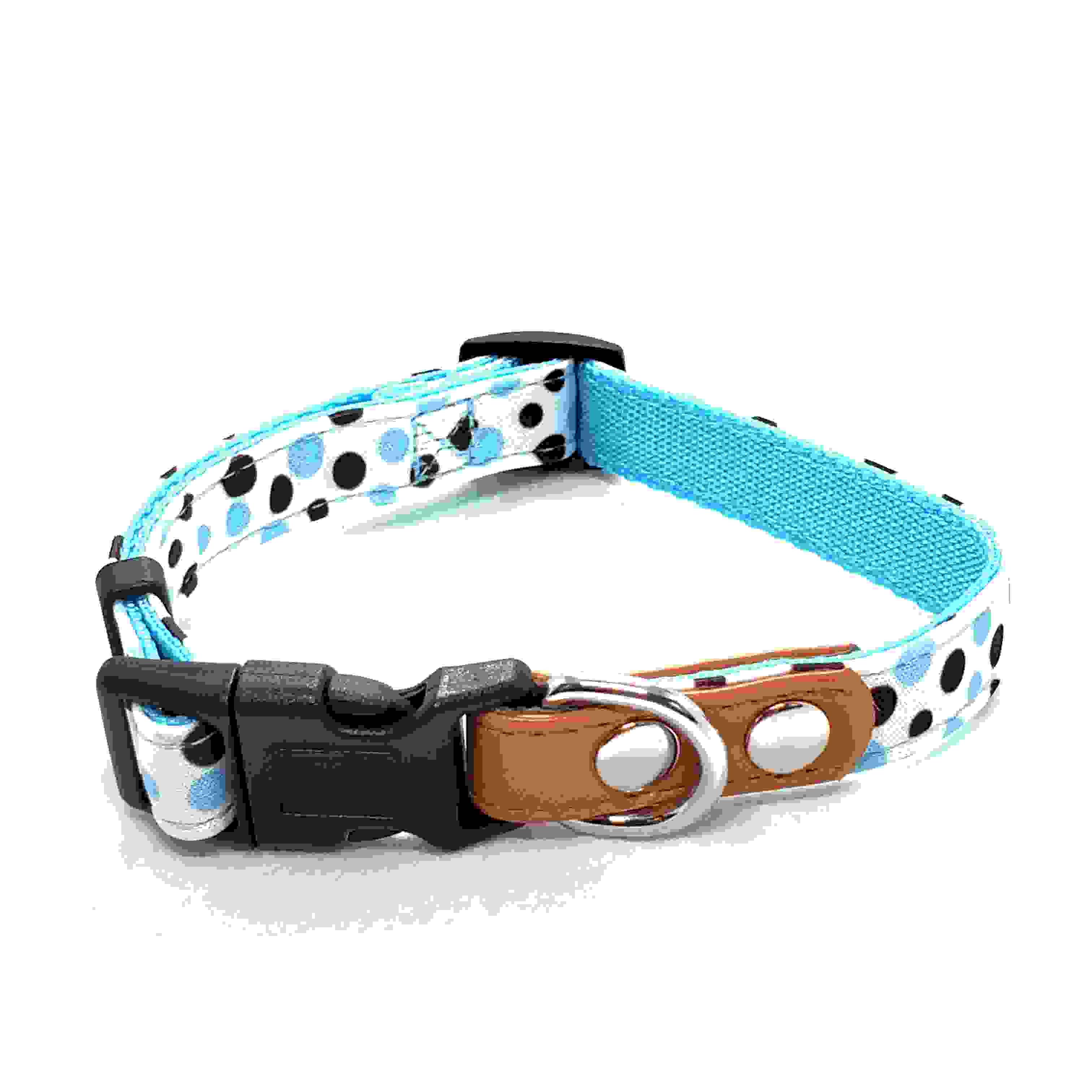 LEADOG 水玉ワンタッチカラー S　ホワイト