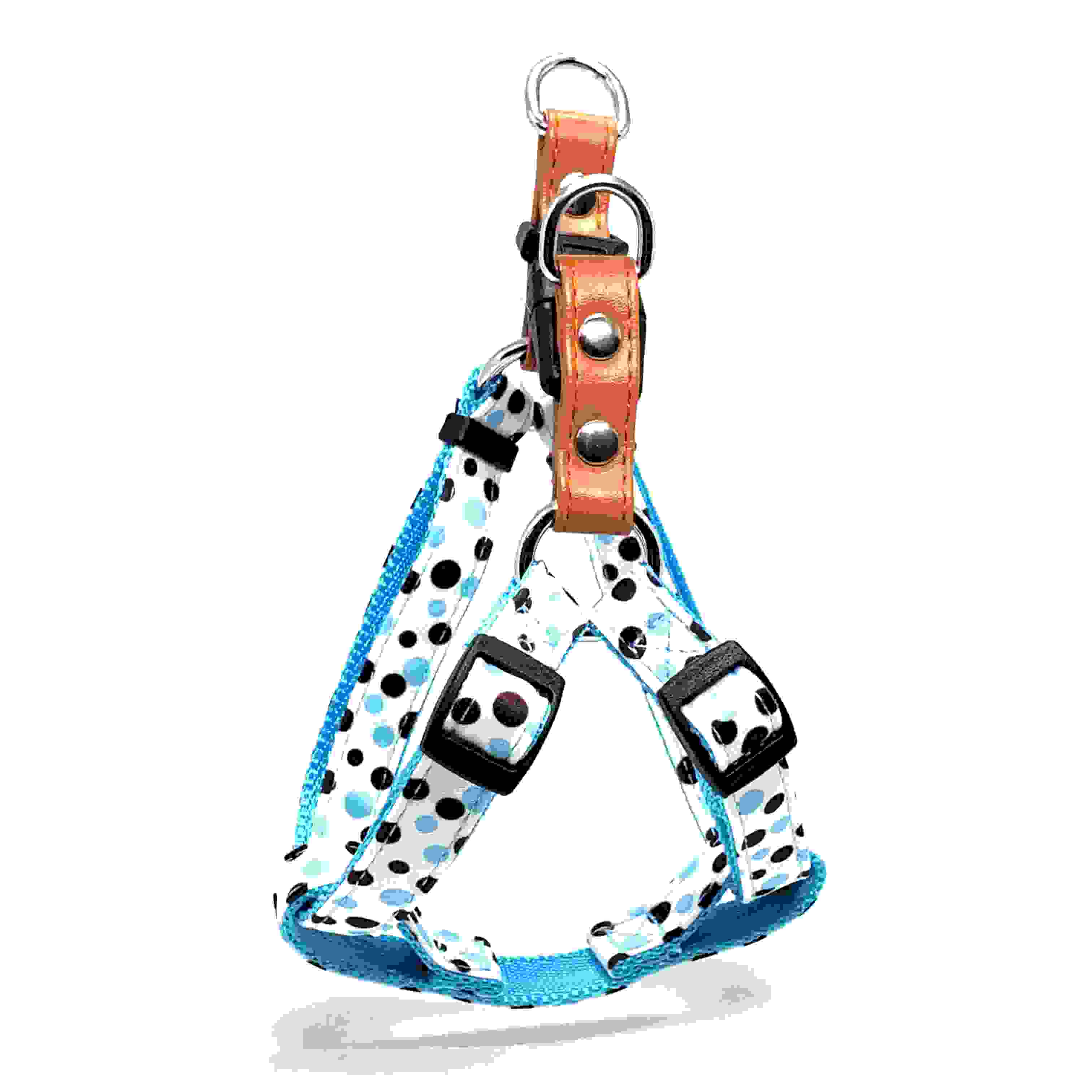 LEADOG 水玉カンタンハーネス S　ホワイト