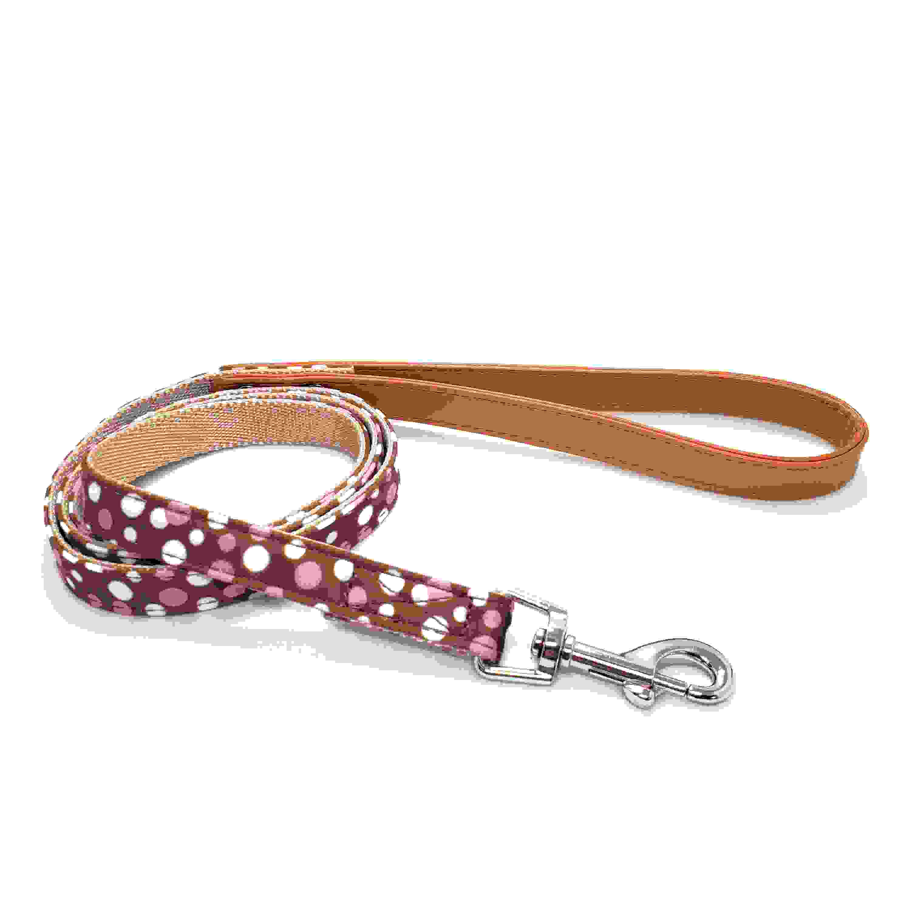 LEADOG 水玉リード S　ブラウン