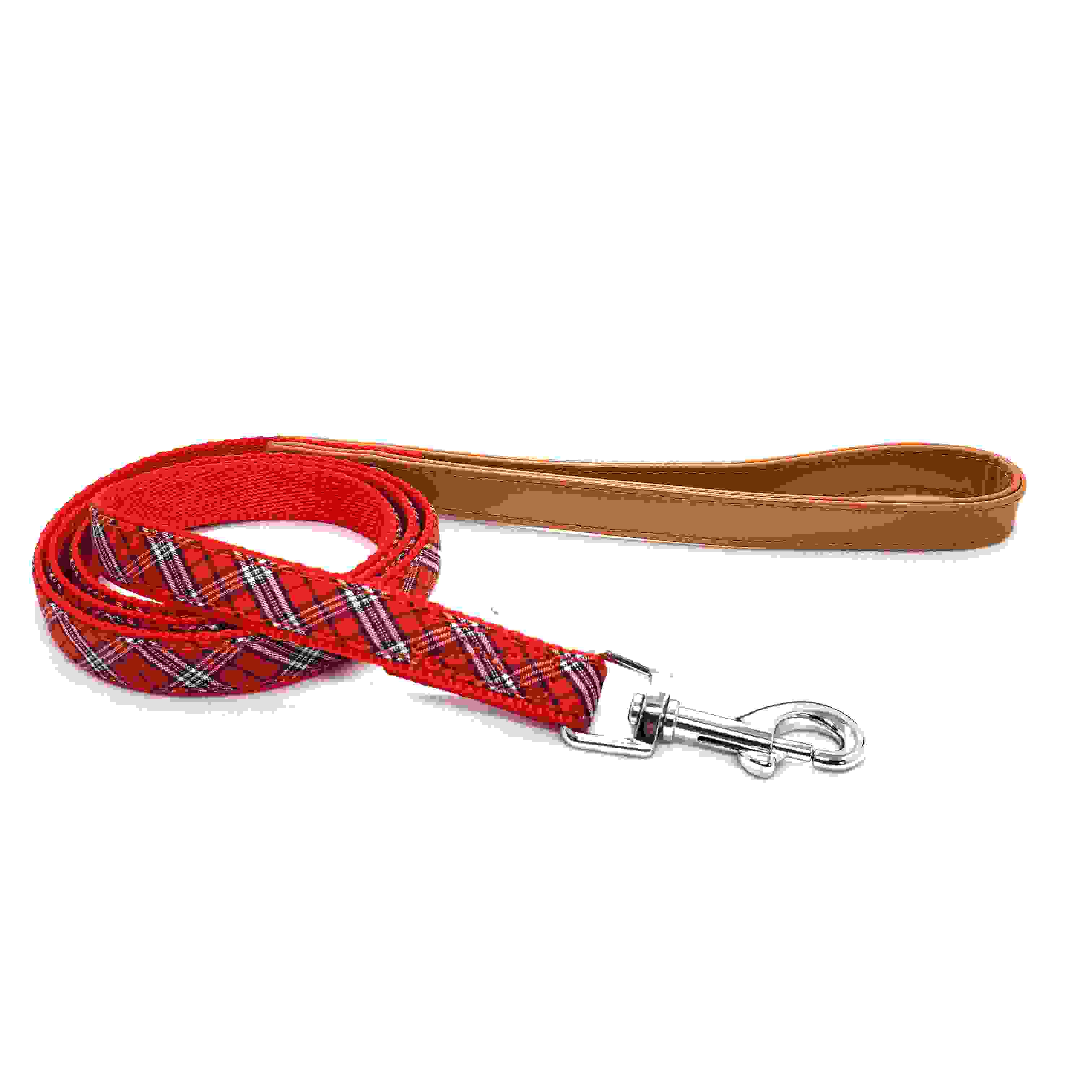 LEADOG Bチェックリード SS　レッド