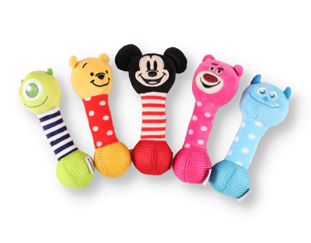 Disney ディズニー カラカラトイ ミッキー／プー／サリー／マイク／ロッツォ