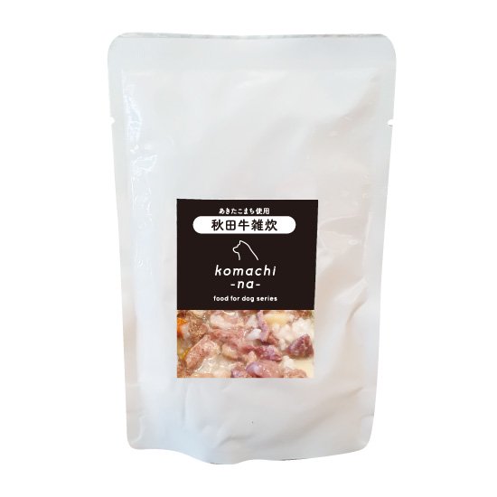 komachi-na- あきたこまちと秋田牛の雑炊 野菜入 80g