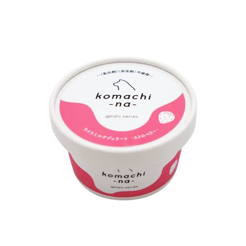 【冷凍】 komachi‐na‐ ライスミルクジェラート ストロベリー 80ml