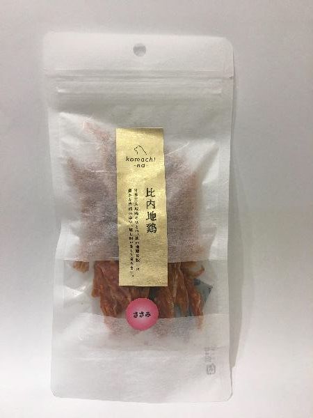 komachi‐na‐ ジャーキー 【プレミアム】 比内地鶏 ささみ 40g