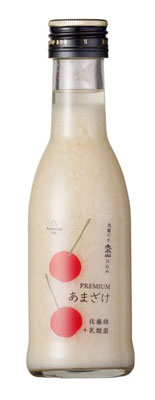 komachi‐na‐ プレミアムあまざけ 佐藤錦＋乳酸菌180ml