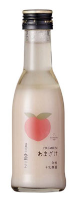 komachi‐na‐ プレミアムあまざけ 白桃＋乳酸菌180ml