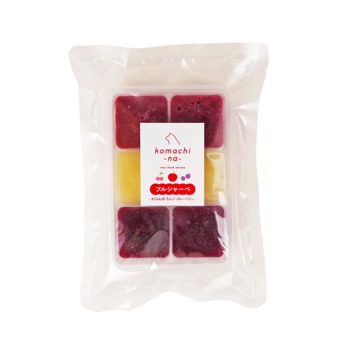 【冷凍】 komachi‐na‐ フルシャーベ（さくらんぼ・りんご・ブルーベリー） 120g