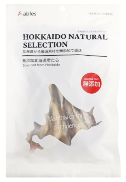 HOKKAIDO NATURAL SELECTION 無添加北海道産たら50g