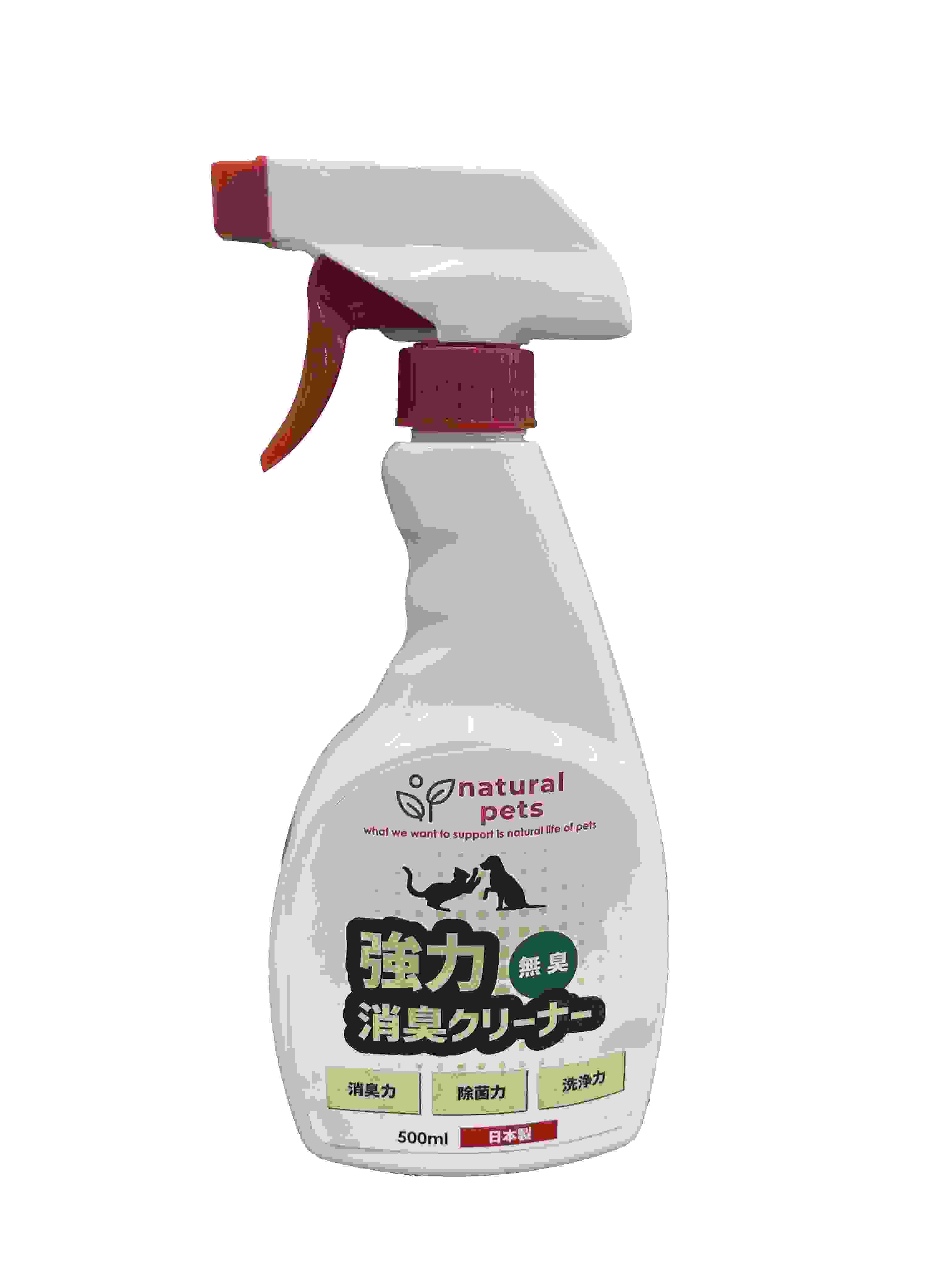 ナチュラルペッツ シプレールナチュラルペッツ強力消臭クリーナー無香 500ml