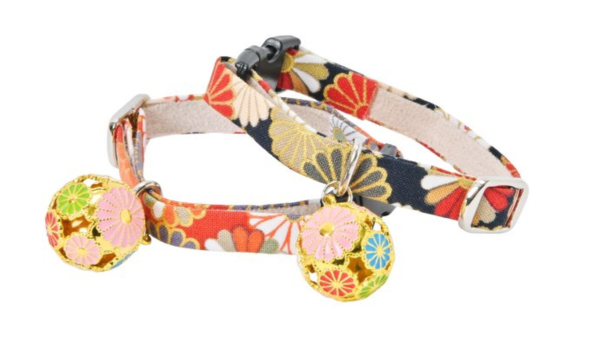 Cat Amo.k カラー J - 大菊 S/M レッド/ブラック （ S レッド ）