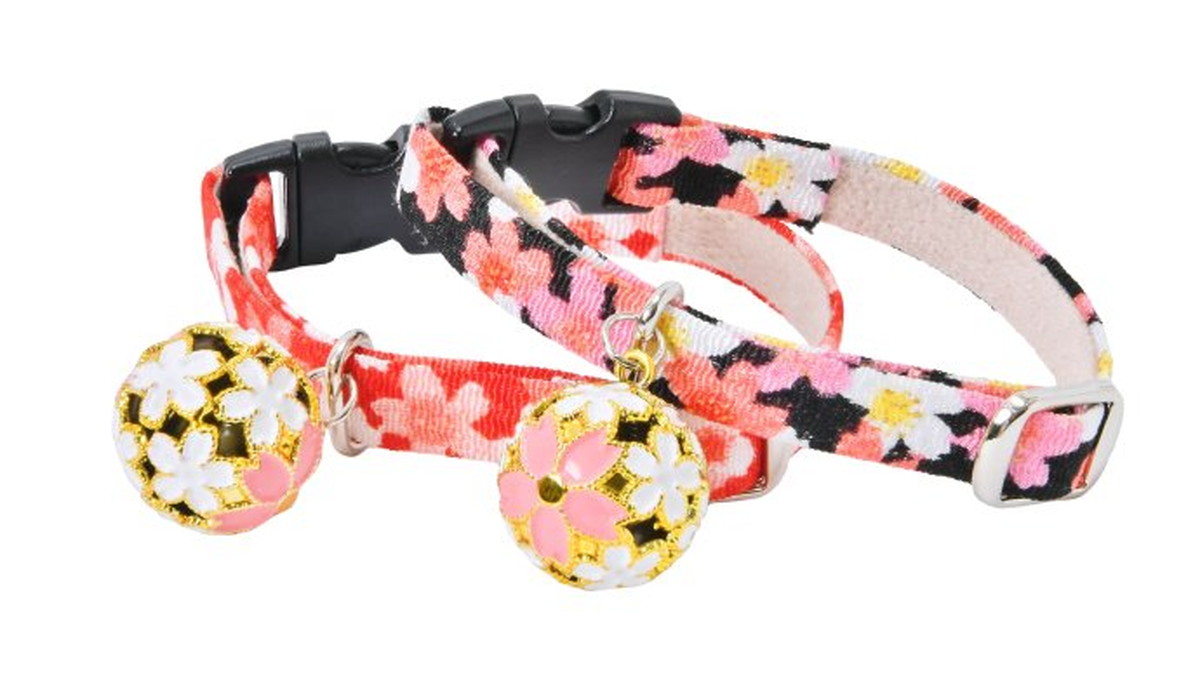 Cat Amo.k カラー J - 桜 吹雪 S/M レッド/ブラック （ S レッド ）