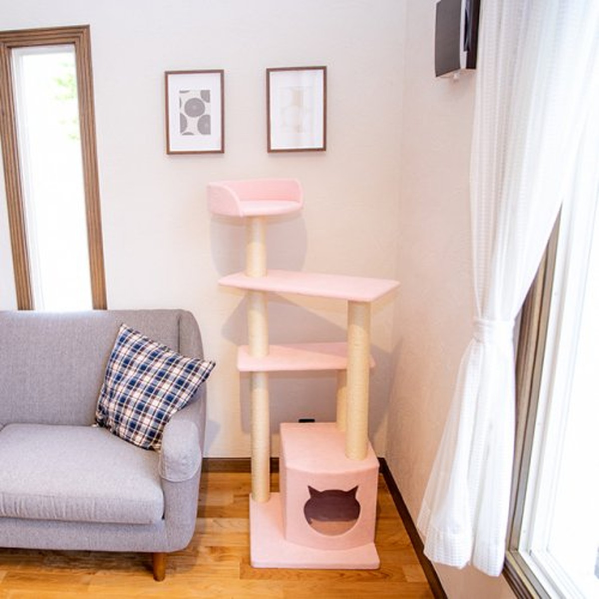 THI THI PET キャットタワー コリーヌ