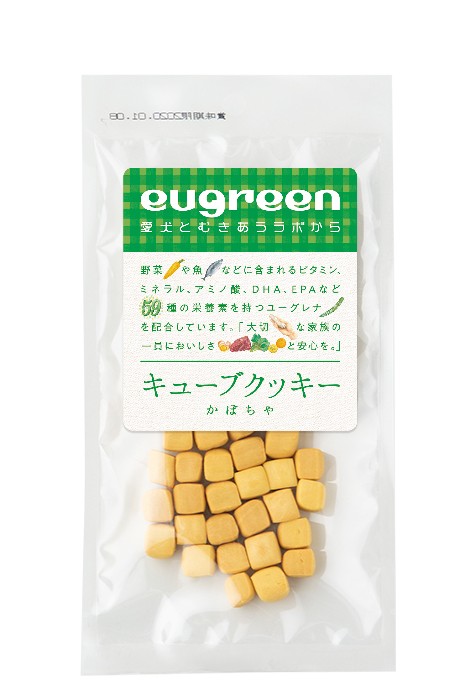 ユーグリーン　おやつ　キューブクッキー　かぼちゃ