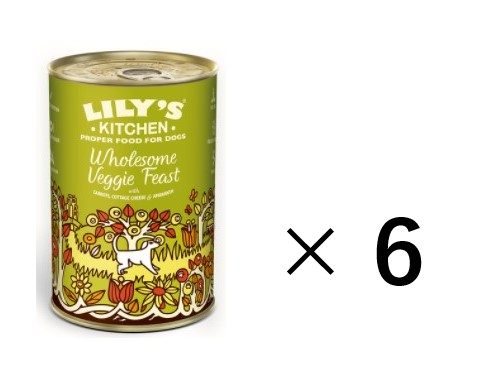 リリーズキッチン 健康的な野菜 ドッグ 375g×6個