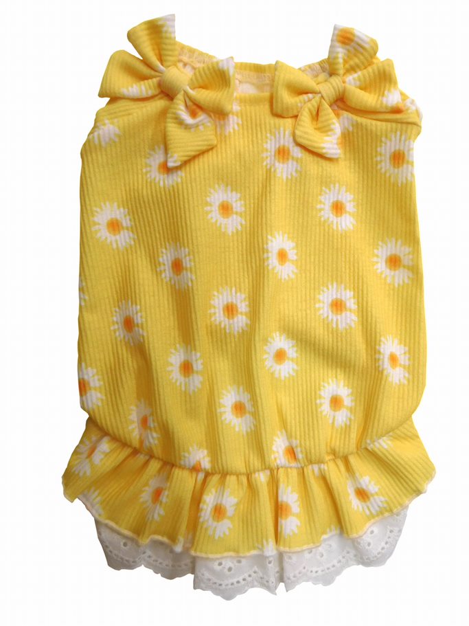マーガレットフリル イエロー SS/S/M/L/DM