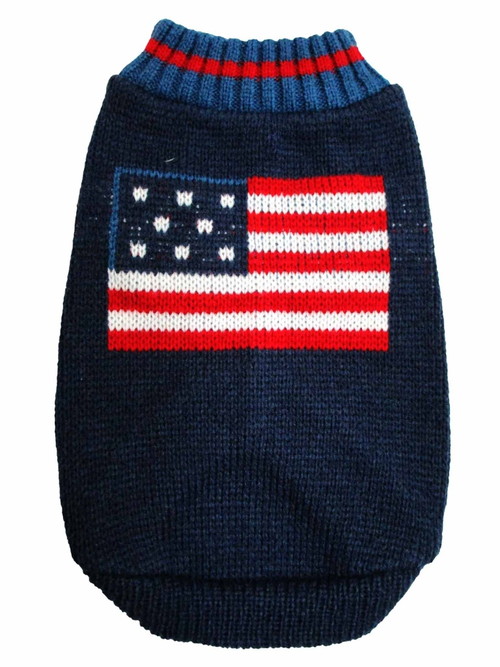 セーター アメリカ国旗 コン 各サイズ（SS）