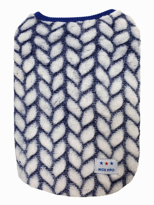 フリース あみ柄 コン SS